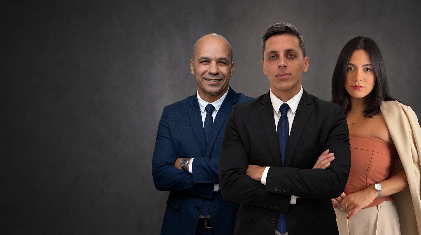 Clevison Neres dos Santos, Gustavo Martins Neres dos Santos e Gabrielle Gonçalves Lemes Ramos